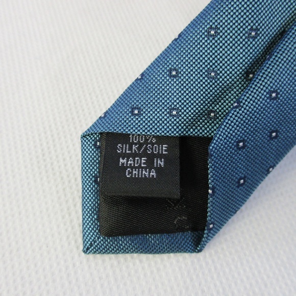 Calvin Klein Mini Oxford Square Modern Profile Tie - Picture 4 of 4